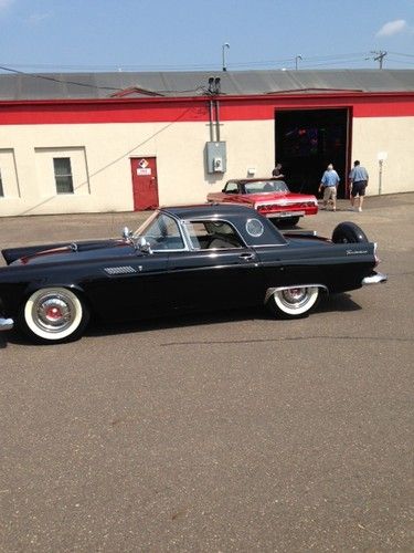 1956 ford thunderbird both tops