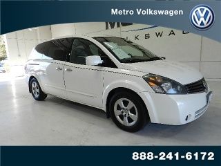 2007 nissan quest 4dr s automatic 3rd row dual a/c power windows &amp; locks