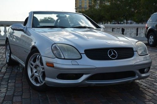 Mercedes-benz slk 32 amg 349hp 0-6 in 4.6sec! low miles super clean