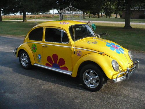 1966 volkswagen beetle vw bug 1600 ground up resto