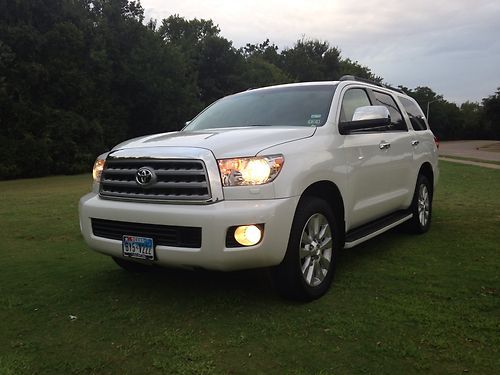 2010 toyota sequoia platinum sport utility 4-door 5.7l