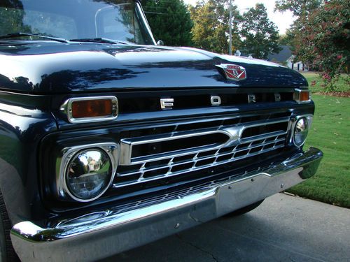 1966 f-100 blue short bed fully restored show and go low reserve!!