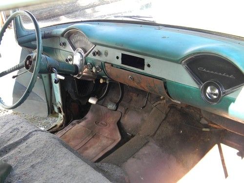 1955 CHEVROLET 4 DR 210 SERIES 265 V8 3 SP MANUAL! TRUE BARN FIND HERE!, image 14