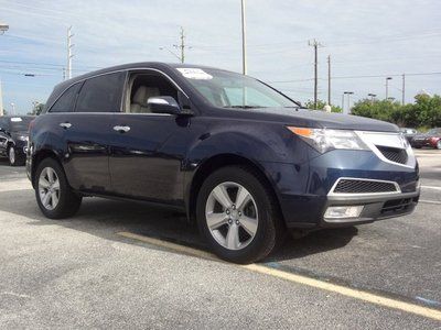 We finance!!! 2011 acura mdx sh-awd sunroof leather seats heated seats