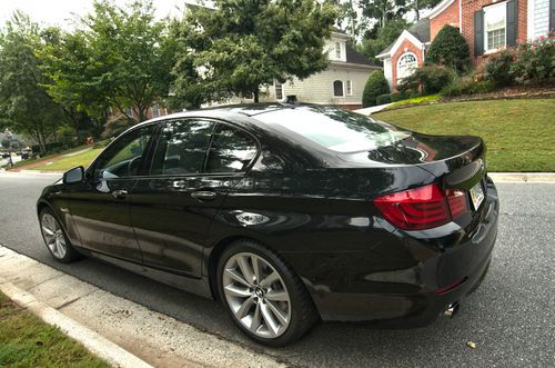 Loaded low mileage black bmw 535i w/ tan leather +++