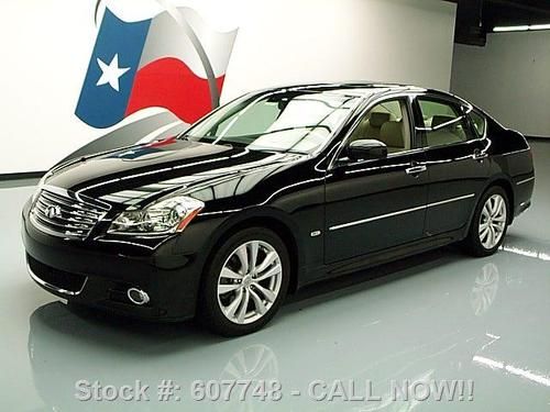 2008 infiniti m35 sunroof nav rear cam climate seat 60k texas direct auto