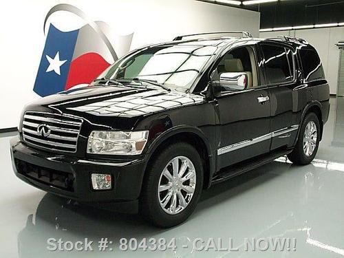 2007 infiniti qx56 sunroof nav dvd rear cam 20's 83k mi texas direct auto