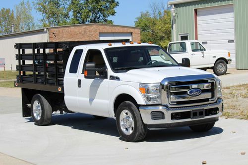 Ford f350 2wd supercab super duty stake bed