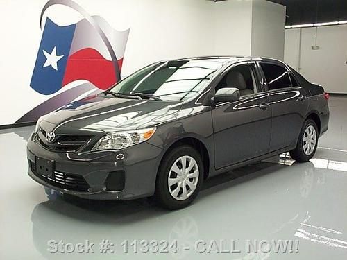 2013 toyota corolla 5-speed cd audio air condition 1k texas direct auto