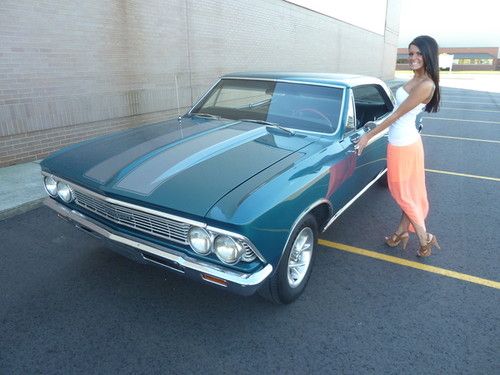 1966 chevrolet chevelle 327 cid auto solid southern car !!