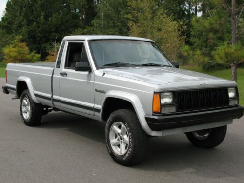 1990 jeep comanche pioneer standard cab pickup 2-door 4.0l