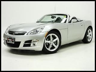 2008 saturn sky convertible leather alloy on star low miles clean carfax