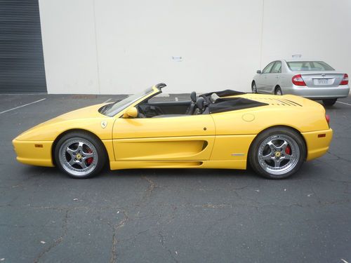 1999 ferrari 355 f1 spider 9000 miles