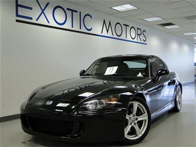 2008 honda s2000 convertible! blk/blk! 6-speed hard &amp; softtop push-start cd-plyr