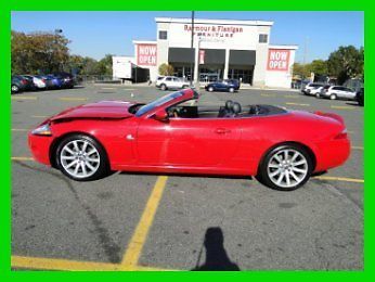 2007 jaguar xk 4.2l v8 convertible premium repairable rebuilder save now!!