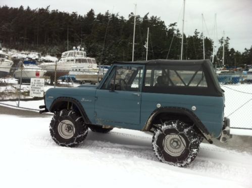 Early bronco... 1969 ford bronco less than 18,000 miles since restore!