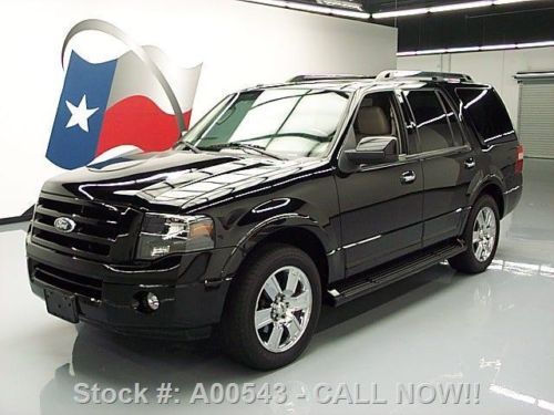 2009 ford expedition ltd sunroof nav rear cam dvd 58k texas direct auto