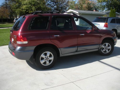 2005 hyundai santa fe lx sport utility 4-door 3.5l