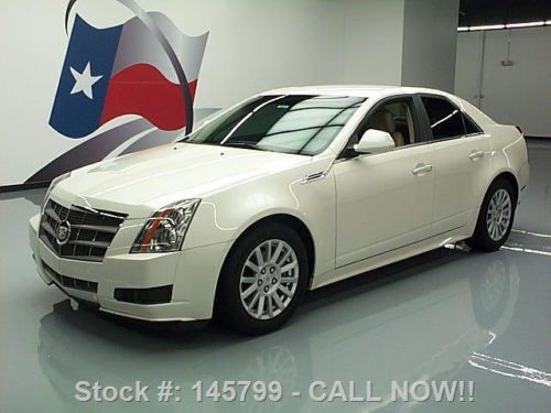 2010 cadillac cts 3.0l auto nav htd leather bose 34k mi texas direct auto