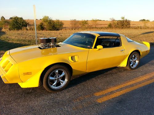 Pontiac trans am - ws6 package, ls6 7.4 468 big block tci turbo 350 transmission