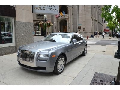 2013 rolls royce ghost.  jubilee silver with seashell.