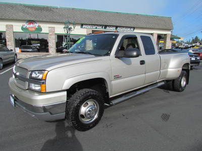 2004 chevrolet silverado 4x4 duramax diesel dual rear wheels low miles