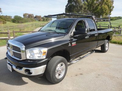 2008 dodge ram 2500 heavy duty 4x4 quad cab w/ blue tec cummins diesel