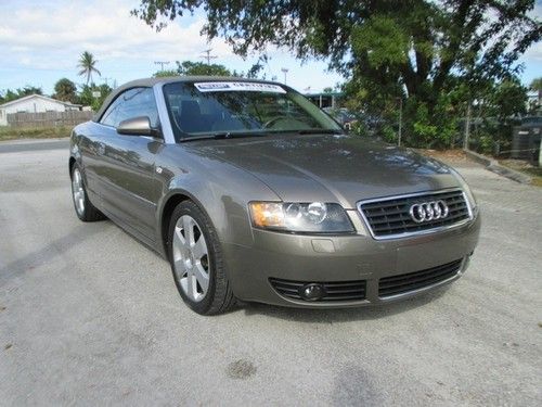 2004 audi a4 1.8t automatic 2-door convertible