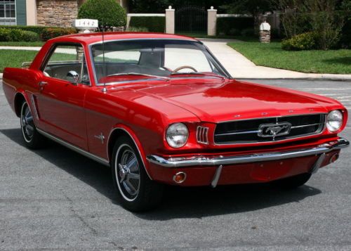 Beautiful restored factory a/c  car - 1965 ford mustang coupe - 1k miles