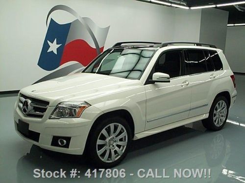 2010 mercedes-benz glk350 4matic awd pano roof 19&#039;s 52k texas direct auto