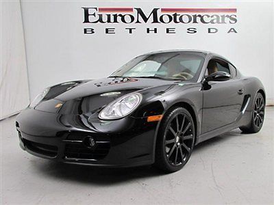 Black wheels financing tan porsche cayman leather 6 stick 06 08 used best deal