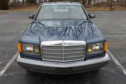 1982 mercedes benz 300sd turbo diesel s class sedan w126 3.0 i5 restored!!! rare