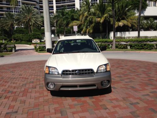 2003 subaru legacy outback wagon awd,florida car,1 owner,no rust,new tires,