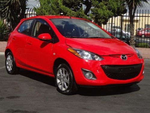 2013 mazda mazda2 touring damaged salvage rebuilder runs! nice color low miles!