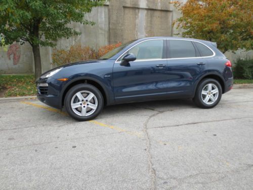 2014 porsche cayenne diesel - premium plus  pkg - bose - chrono - export ok -