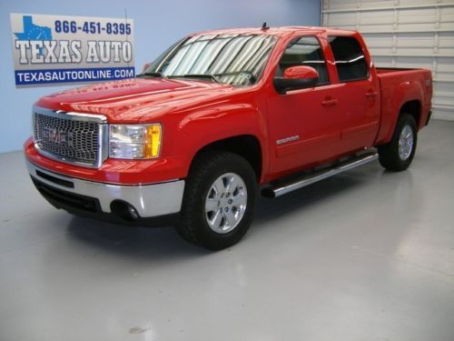 We finance!!  2012 gmc sierra 1500 slt z-71 4x4 roof nav heated seats texas auto