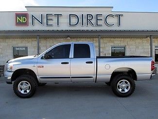 07 4wd ram quad cab diesel auto 1 owner texas truck net direct auto sales