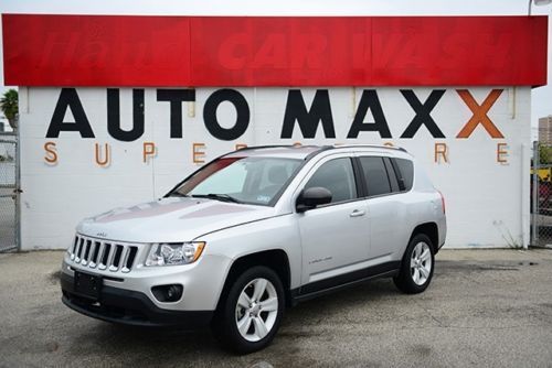 11 jeep compass 41k automatic cloth cruise alloys steering-whl-ctrls