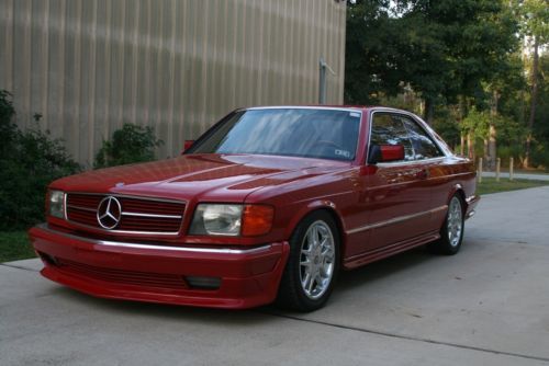 1984 mercedes benz 500sec rare