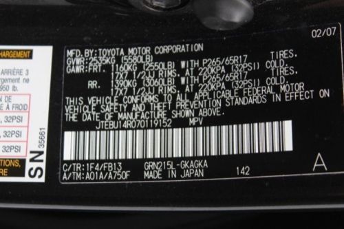 SR5 SUV 4.0L CD 4X4 Traction Control Stability Control Tires - Front On/Off Road, US $18,988.00, image 14