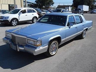 1992 cadillac fleetwood brougham rwd carfax cert 2 fla owner rust free clean