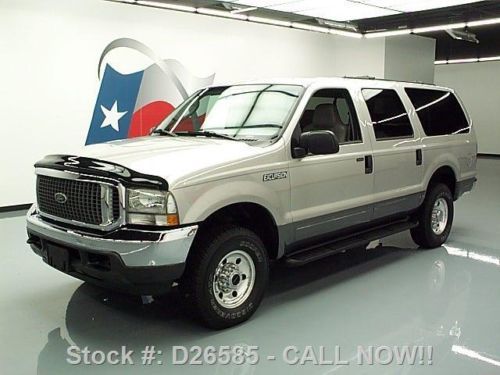 2004 ford excursion 5.4l v8 4x4 9-pass leather dvd 94k texas direct auto