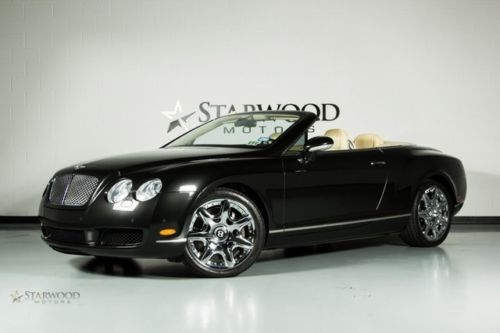 2008 bentley continental gtc mulliner black serviced