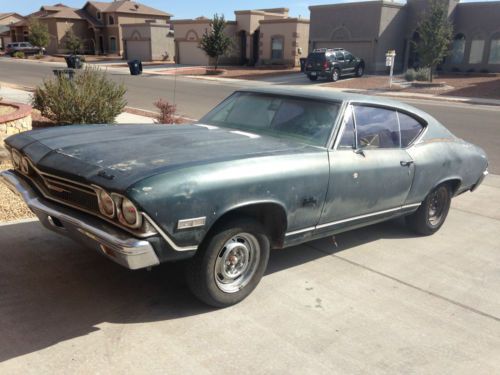 1968 chevrolet chevelle malibu hardtop 2-door 5.4l