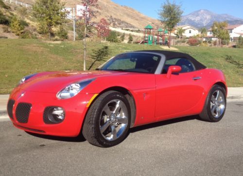 Pontiac solstice gxp turbo roadster