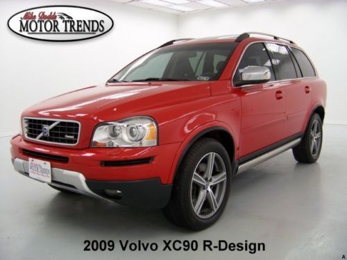 2009 volvo xc90 r-design sunroof leather mem 3rd row seats dynaudio 60k