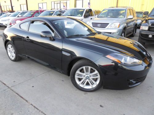 2008 hyundai tiburon gs coupe 2.0l,salvage title,damaged fixer runs,54k