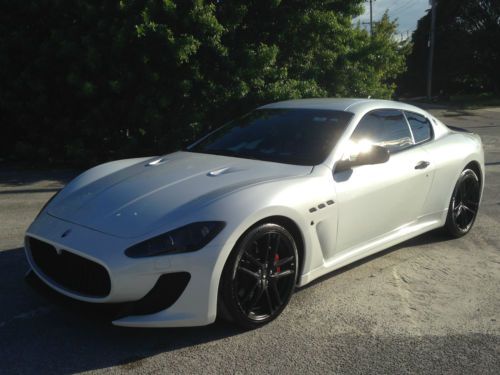 2012 maserati granturismo mc sportline stradale carbon fiber package loaded