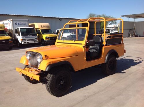 1979 jeep cj8 scrambler tour safari full cage az sold no rust