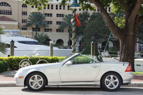 2003 mercedes benz slk320, 47k miles, mint condition,hardtop convertible,fl car